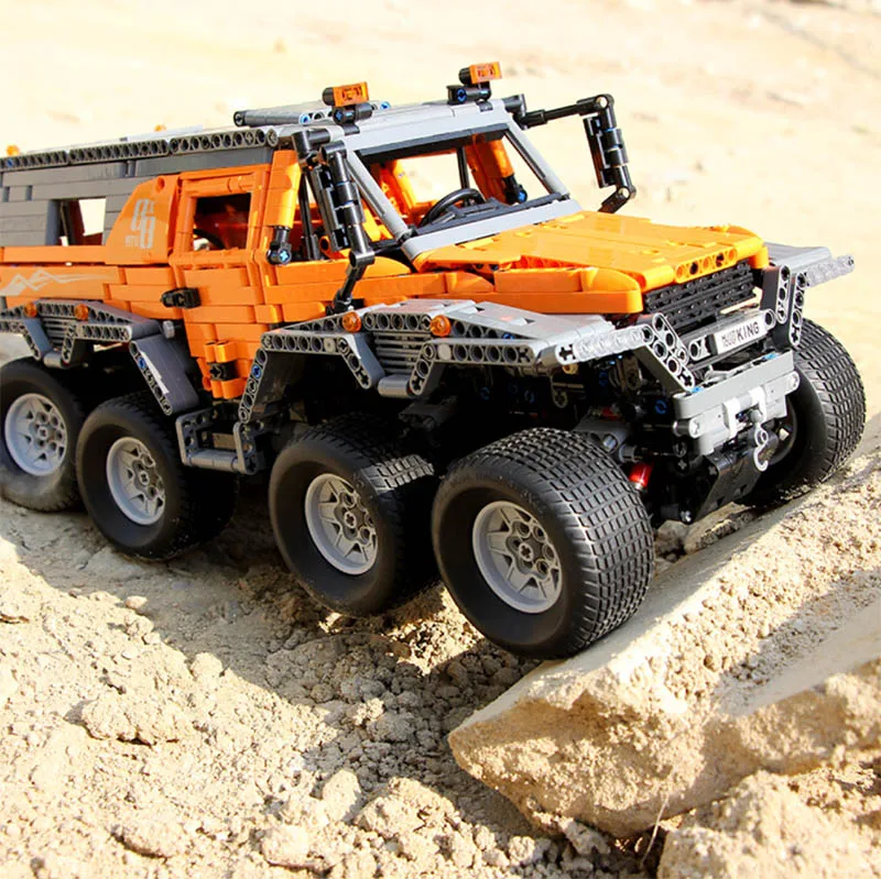 Приложение RC Мощность мотор Функция блоки Avtoros шаманского 8x8 Совместимость 23011 техника MOC 5630 Строительные кирпичи игрушки Рождественский подарок