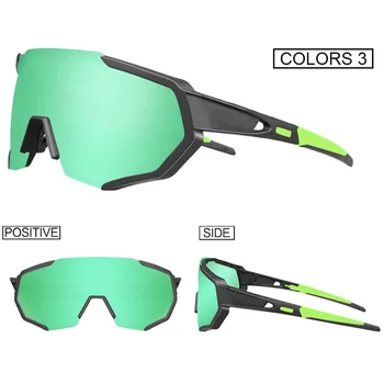 

5 Lens Cycling Glasses Road Bike Riding Motorcycle Goggles Sunglasses Anti Wind Eyewear Mountain Racing Goggles