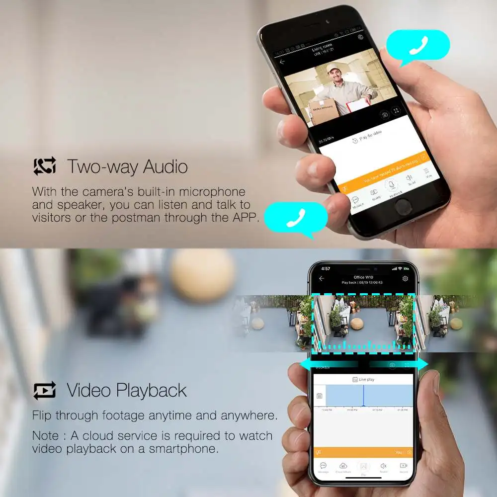  DIGOO DG-ZXC40 320 Degree PTZ 5MP 1080P 8 LED WIFI Speed Dome Camera IR Night Vision Outdoor Securi - 4.00031E+12