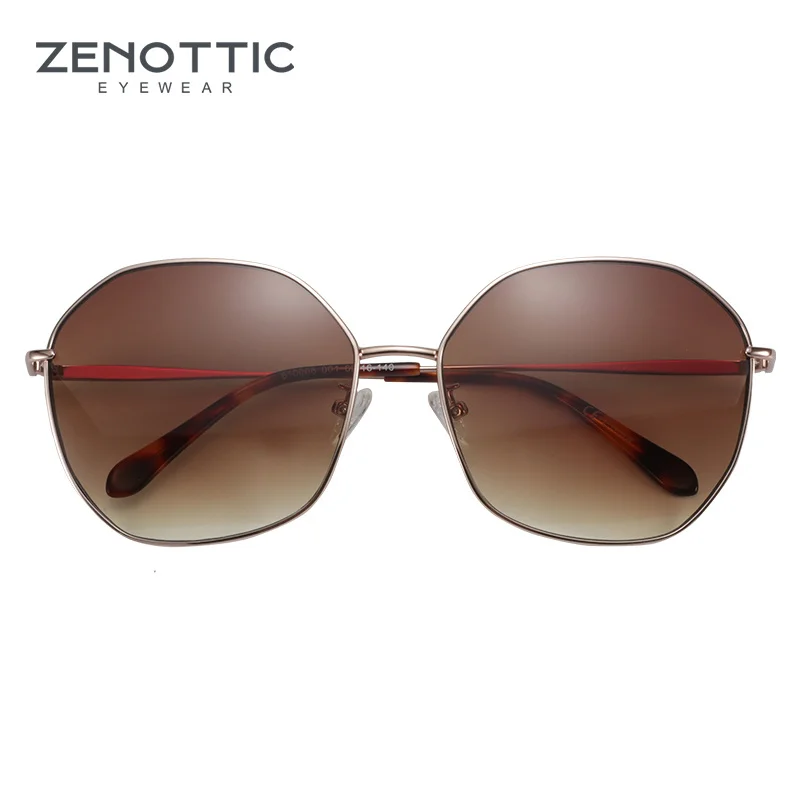 Солнцезащитные очки ZENOTTIC женские большого размера с бабочками поляризационные