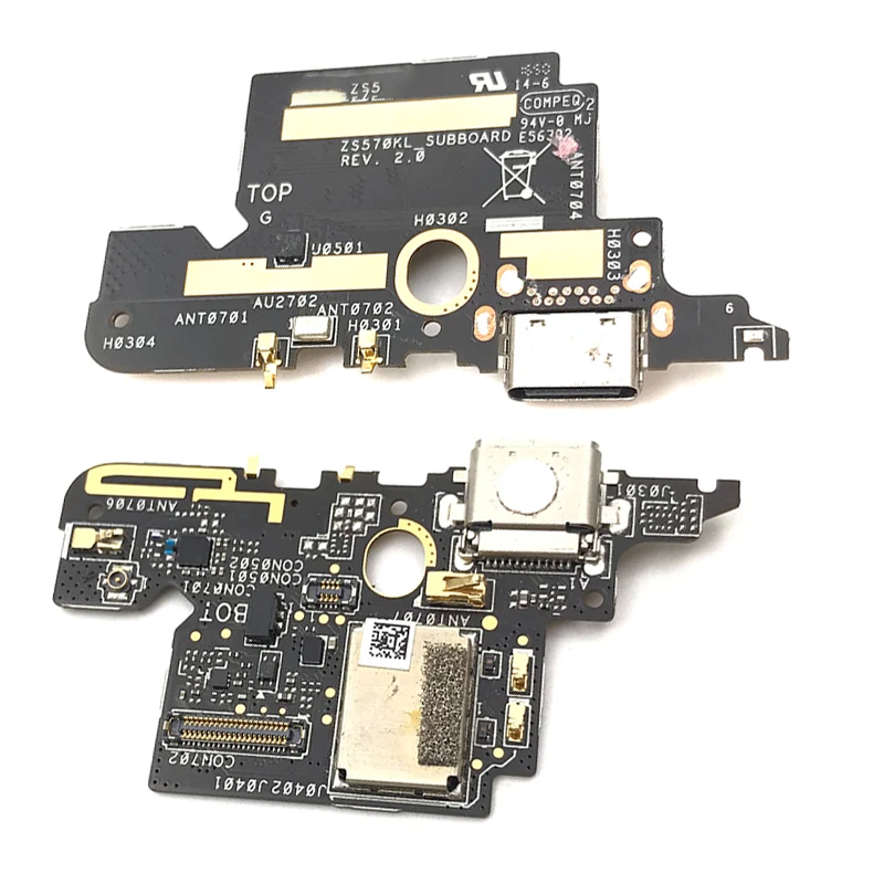 USB Micro зарядное устройство зарядный порт док-коннектор для микрофона платы Flex CableFor Asus Zenfone 3 Deluxe ZS570 ZS570kl