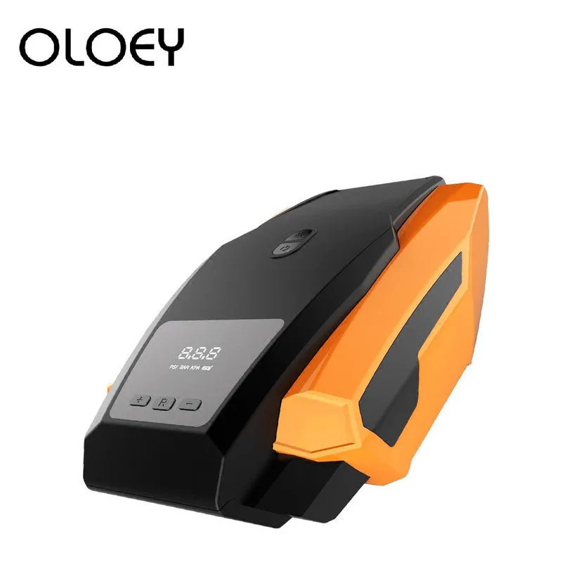 Портативный насос для автомобиля с цифровым дисплеем воздушный компрессор