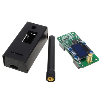

Mayitr 1SET MMDVM Hotspot Support Module OLED SMA Antennas Connector Aluminum Alloy Shell 10mW RF Power For Raspberry Pi