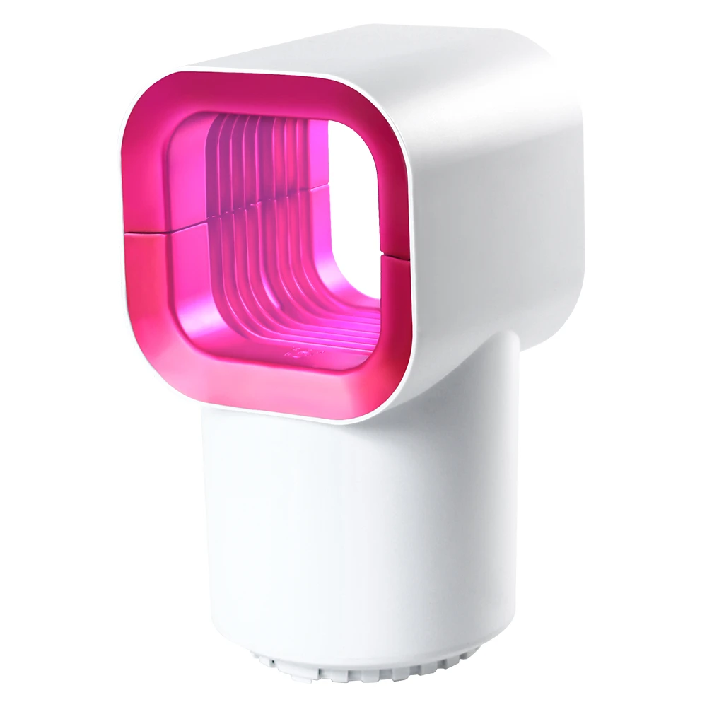 White USB электрическая противомоскитная ловушка светодиодная Анти Москитная лампа УФ фотокаталитическая ловушка для насекомых Zapper ловушка светильник отпугиватель вредителей - Цвет: White