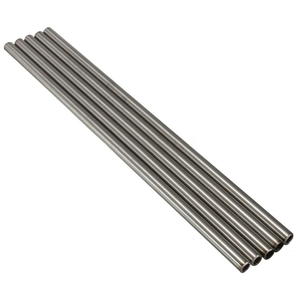 DWZ Silver 304 Stainless Steel Capillary Tube Tool OD 8mm 6mm ID Length 250mm