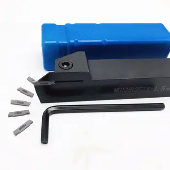 

1 piece MGEHR2525-1.5 external slotted tool holder + 10 pieces MGMN150 G PC9030 hard alloy machine tool cutting tool