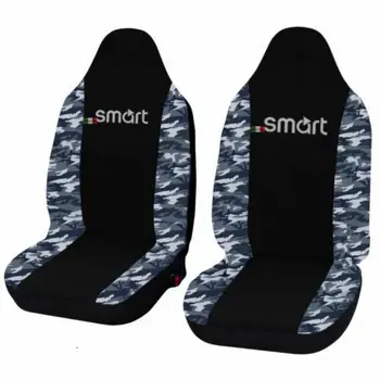 

COPRISEDILI AUTO SMART 2a SERIE W451 BICOLORE NERO/MIMETICO BLU - COPPIA