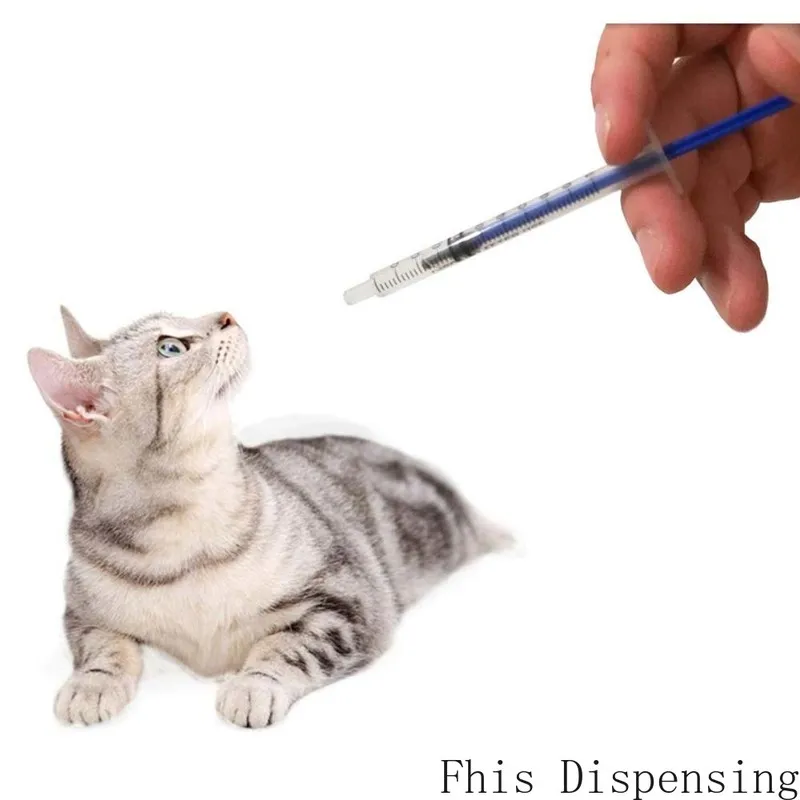 Blue 1ml/1cc Luer Slip Tip Syringe with Caps Without Needle for Pet Feeding and Industrial Use Pack of 10 | Дом и сад