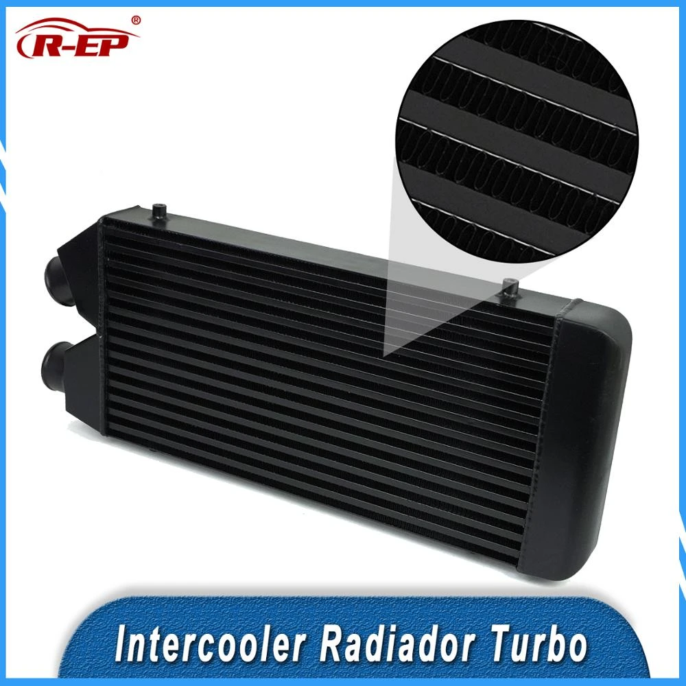 Intercooler Car Turbo Radiator 530*280*70mm One Side Aluminum Bar Structure Cold Air Intake Radiator Outlet Radiators & Parts - AliExpress