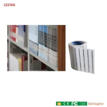 Безопасность UHF RFID Library безопасный книжный ярлык посторонний чип умные метки клейкие наклейки epc gen2 ISO18000-6C