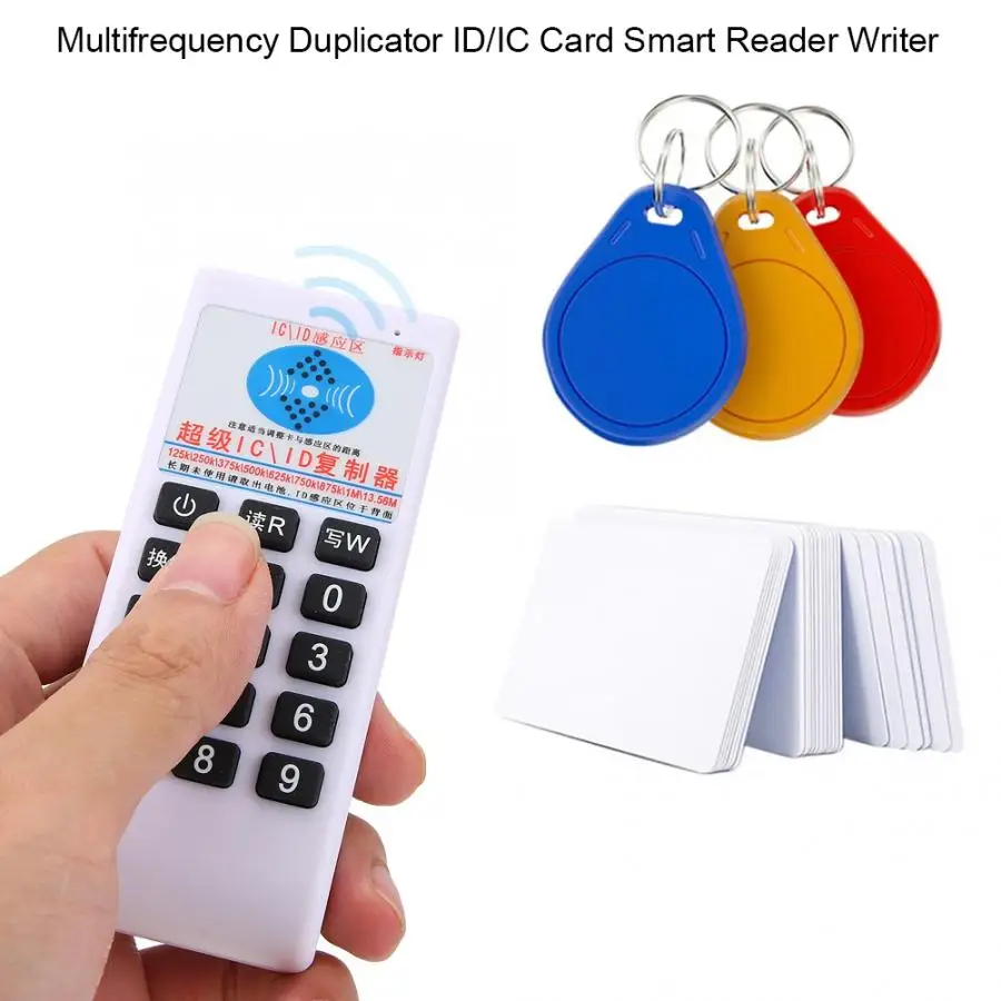Ручной алгоритм многочастотного 125/250/375/500 кГц копиры Дубликатор Cloner RFID карта NFC IC