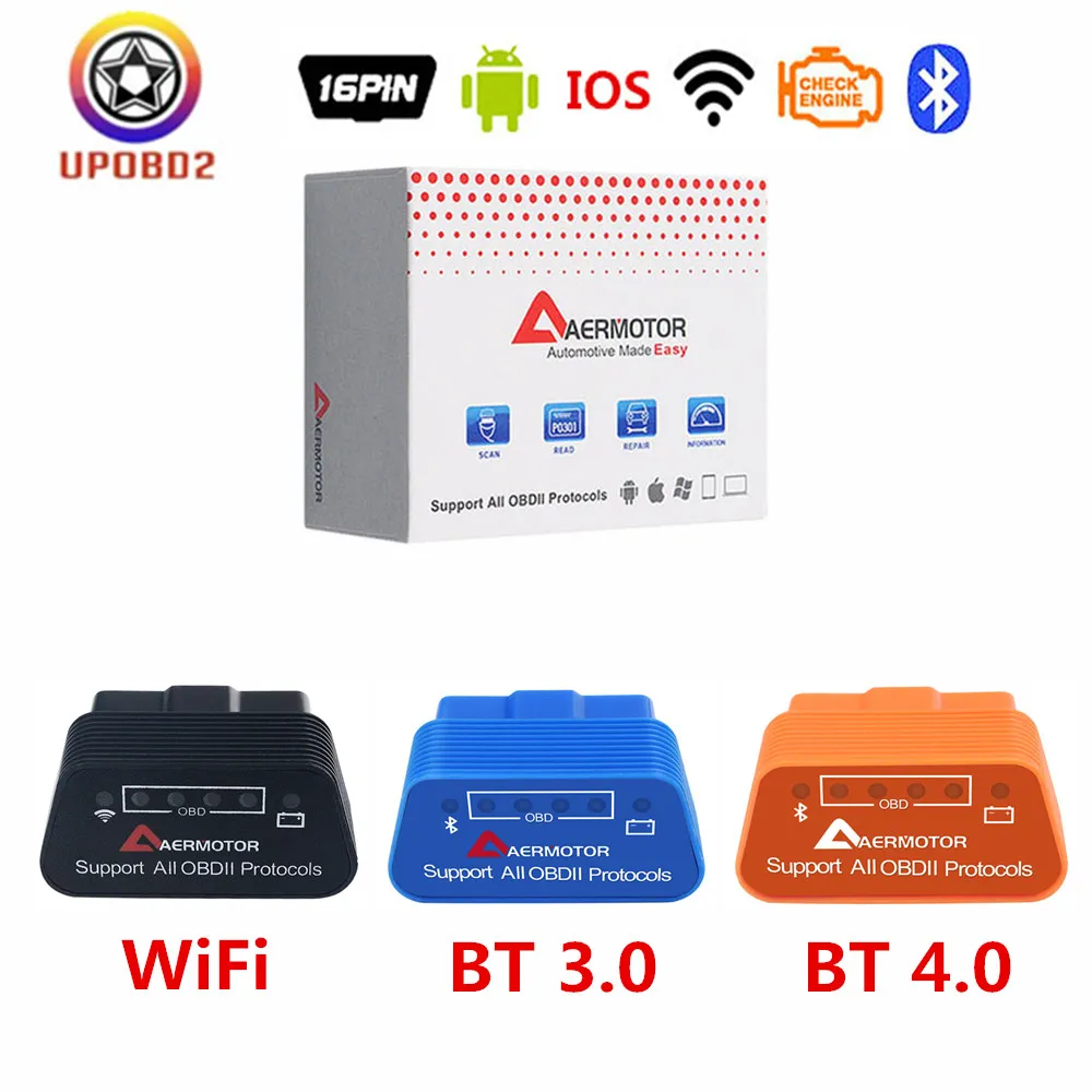 

OBDII ELM327 WiFi V1.5 Bluetooth 3.0 Bluetooth 4.0 OBD2 Scanner elm 327 Bluetooth 3.0 /4.0 1.5 Car Diagnostic Tool For iOS iPad