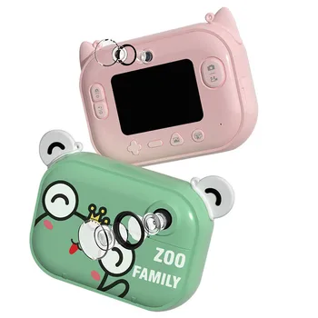 

Camera Instant Print Camera Printing Kids HD Camera With Thermal Photo Paper Toys Camera For Birthday Gifts