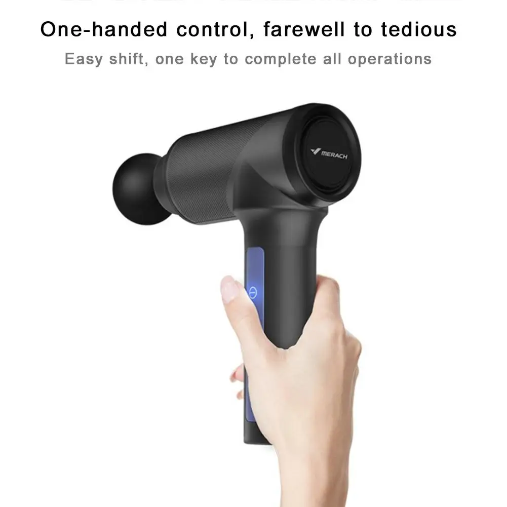 Muscle Massager Massage Gun Muscle Pain Management after Training Exercising Body Relaxation Shaping Pain Relief