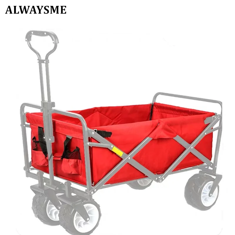 Portable Garden Cart/Outdoor Wheel Barrow Replacement Bag/Trolley Replacement Bag L85xW48xH26cm 106L SH-gwtc High Capacity Folding Wagon Replacement Bag Color : A 