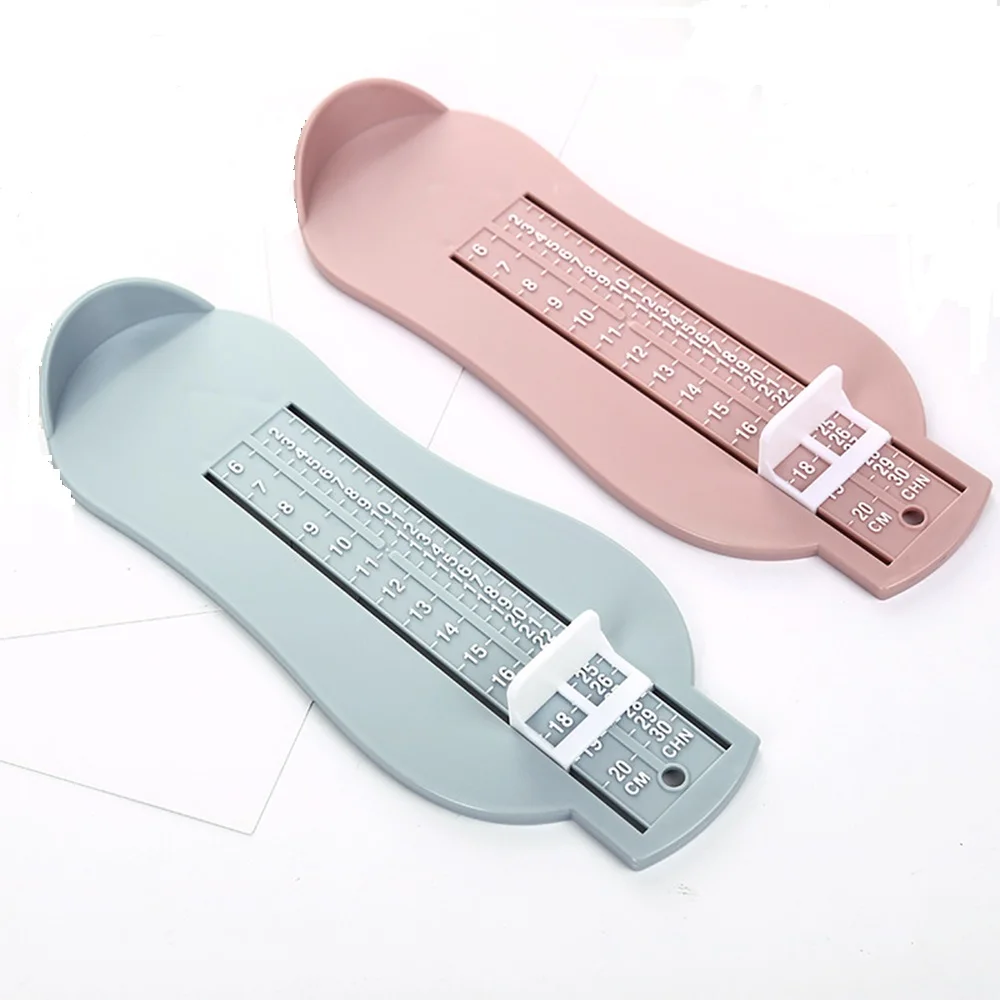 Baby Foot Ruler Kids Foot Length Measuring Device Child Shoes Calculator For Children Infant Shoes Fittings Gauge Tools foot measuring ruler