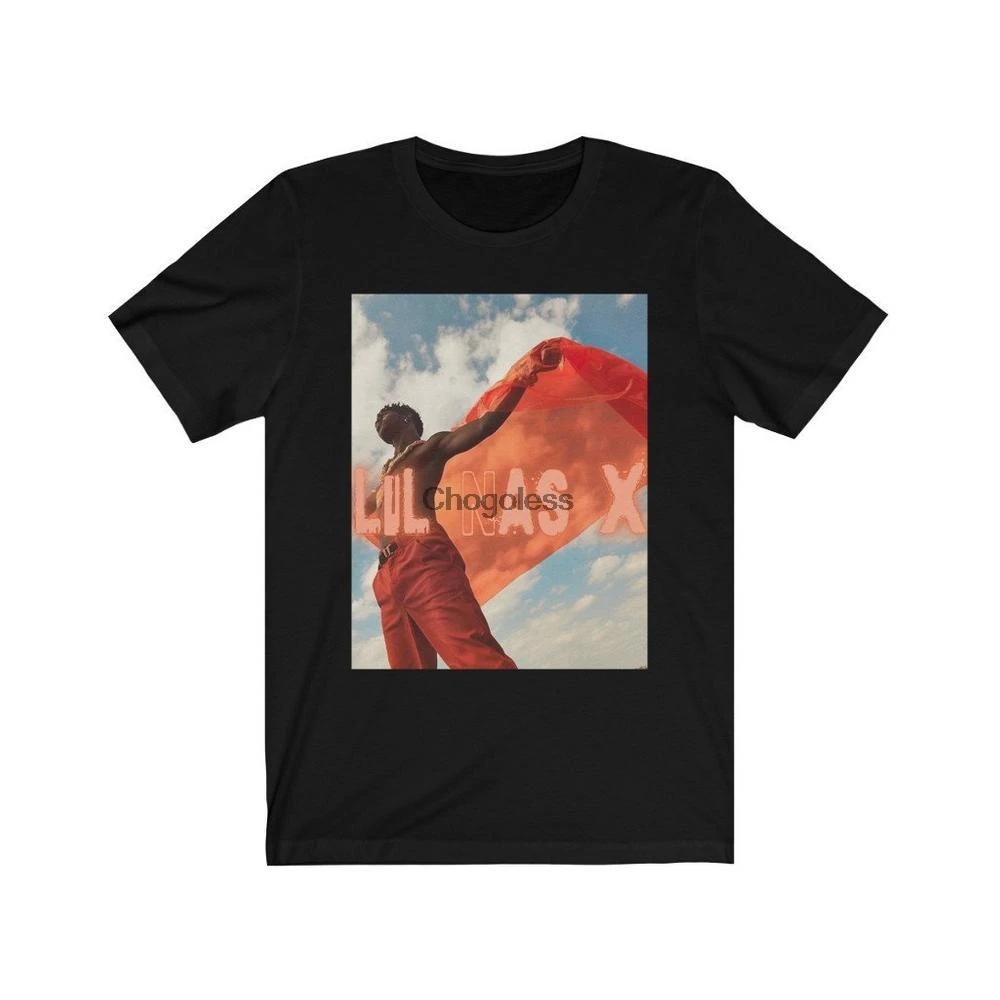 Футболка премиум класса унисекс с круглым вырезом Lil Nas X (2) | Мужская одежда