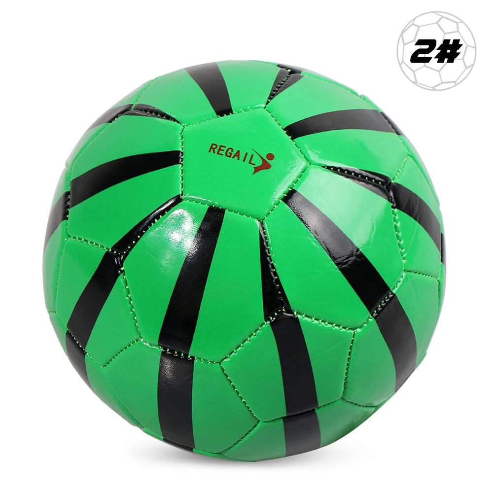 Профессиональный Размер 2, футбольный мяч, тренировочный мяч, надувной футбольный тренировочный мяч, подарок для детей, студентов - Цвет: Green