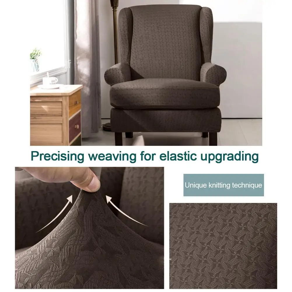 2 шт. спандекс кресло растягивающиеся Чехлы однотонный разноцветной чехол чехлы