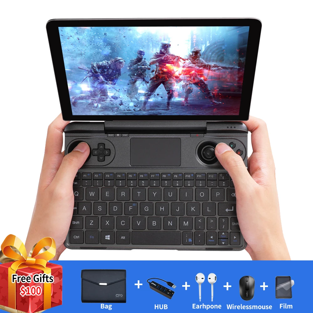 GPD Win Max мини портативная игровая консоль Windows 10 игровой плеер 8 дюймов ноутбук UMPC