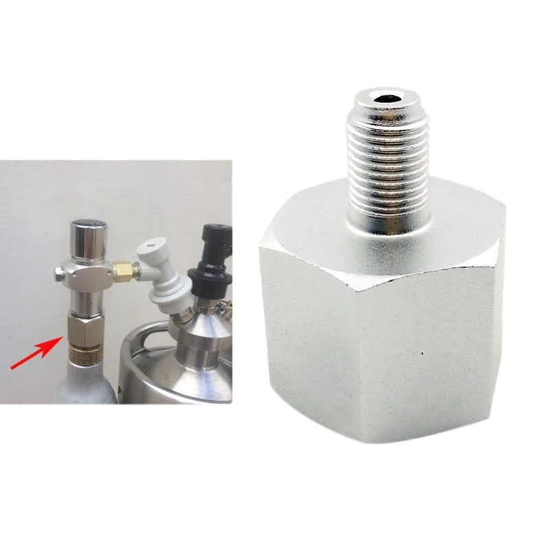 ABSF Sodastream Co2 адаптер до 3/8Unf-24 для минирегулятор Homebrew пива корни бочонок