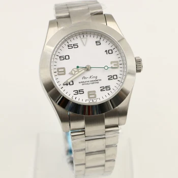 

luxury TOP sell watch men AAA 116900-71200 AIR-KING 40mm Mens automatic watches model wristwatch 18K no battery sweeping rolexab