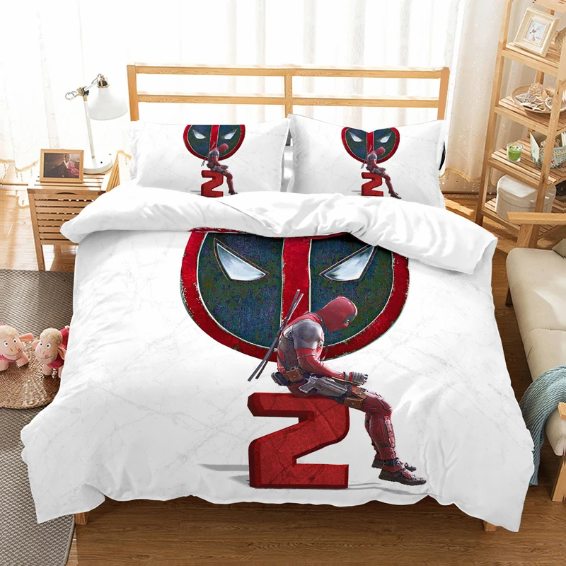 3D Anime Bedding Set Bed Linens Duvet Covers Pillowcases Suicide Squad Comforter Bedding Sets Bedclothes Bed linen