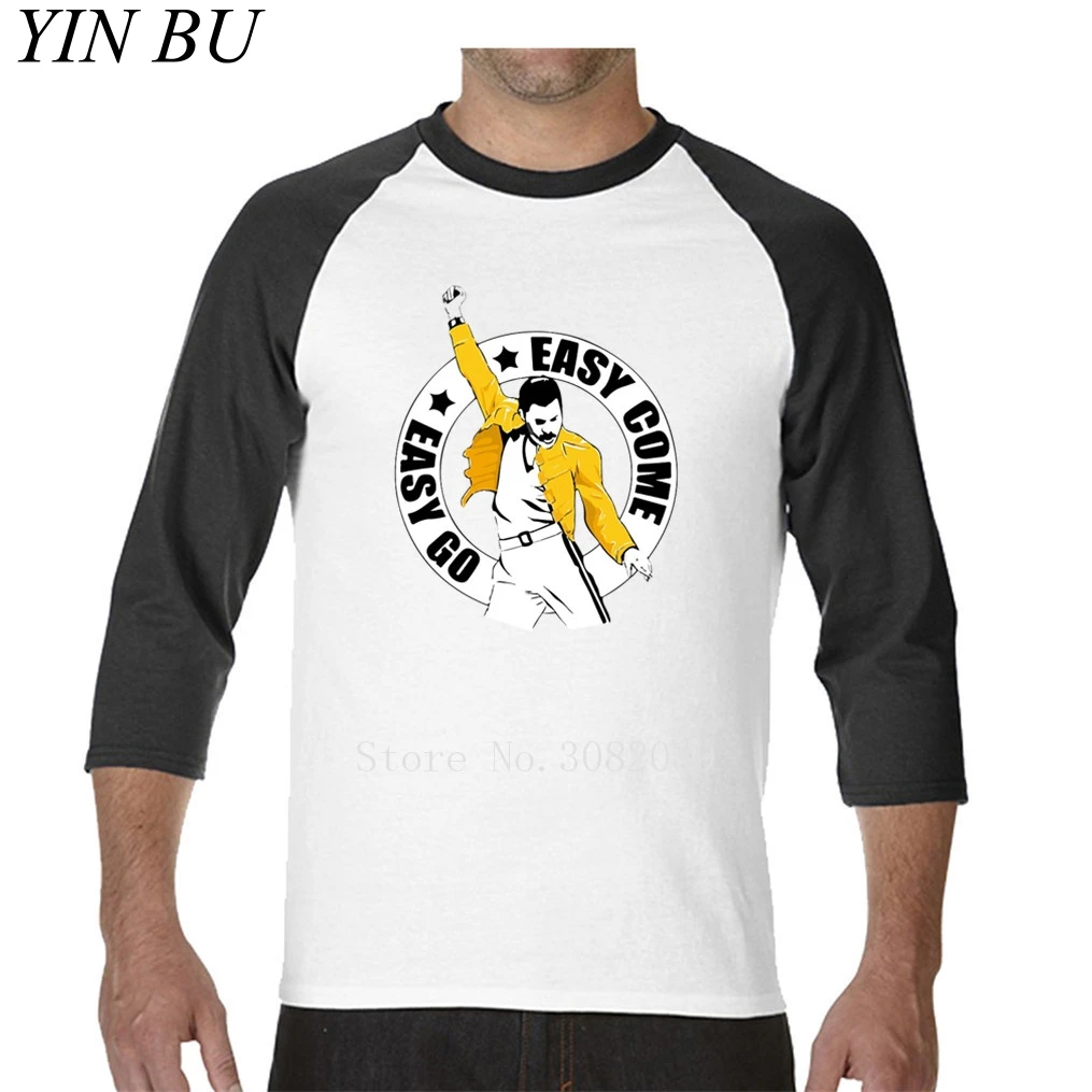 Мужская футболка с Фредди Меркурий, Camisetas Hombre Swag, футболки для мальчиков, уникальные, на заказ, с длинным рукавом, Hombre, семейная футболка - Цвет: Бургундия