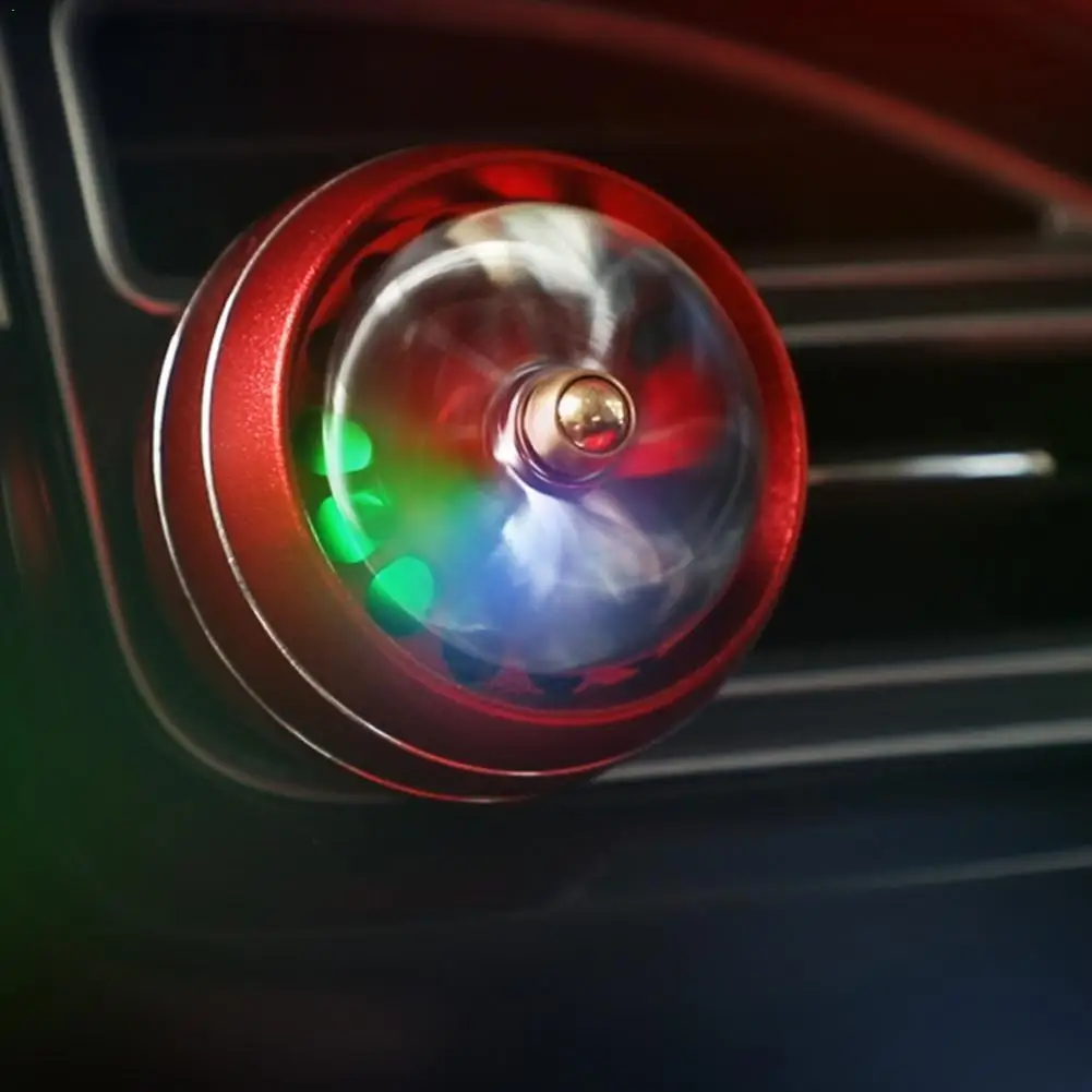 Мини освежитель воздуха для автомобиля светодиодный ароматизатор вентиляции