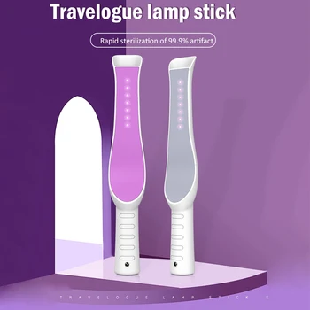 

Handheld Led UV Germicidal Lamp Ultraviolet Disinfection Stick UVC Household Small Sterilizer For Sterilization Mites Light