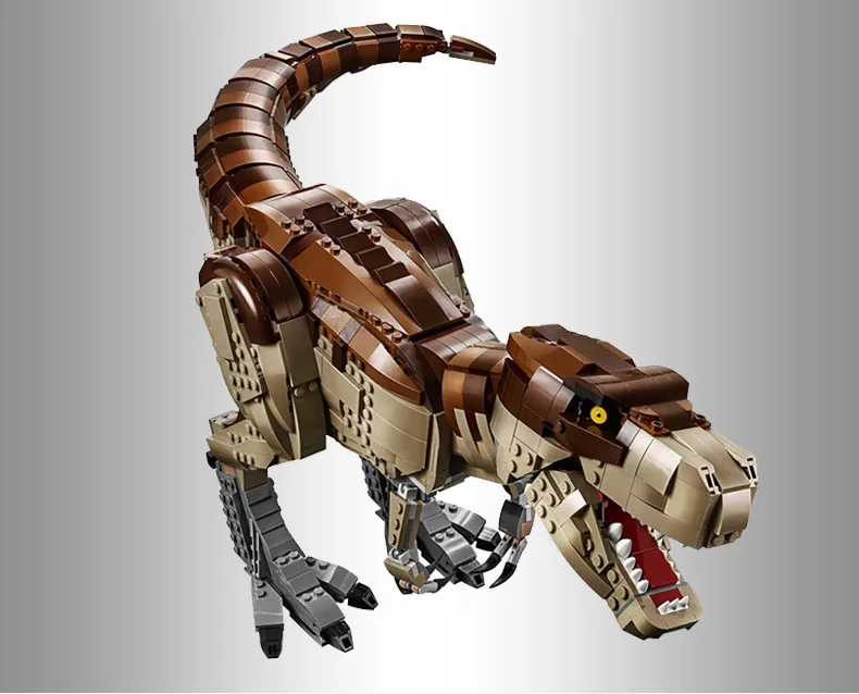 61001 игрушек, совместимых с 75936 парком Юрского периода: T. Rex Rampage Set, детские рождественские игрушки, строительные блоки, наборы кирпичей