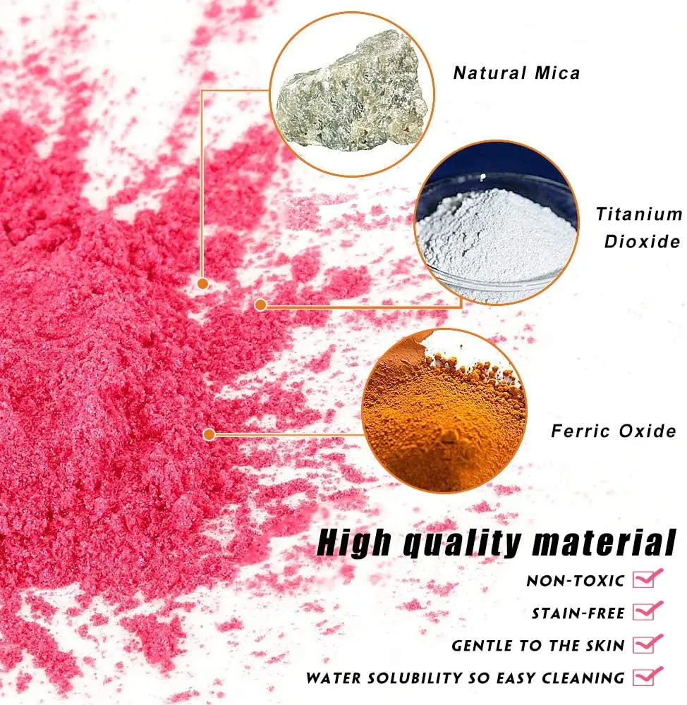 20g Black Mica powder pigment for Nail Glitter Pearl Powder dust epoxy resin soap making lip gloss eyeshadow car paint crafts mica powder nail pigment nail powder automotive paint pigment powder