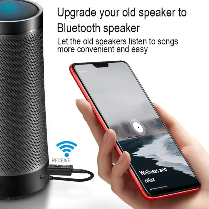 2 в 1 Bluetooth 5,0 передатчик приемник USB Аудио Динамик адаптер ключ BT5.0+ EDR портативный аудио адаптер для автомобиля динамик MP3