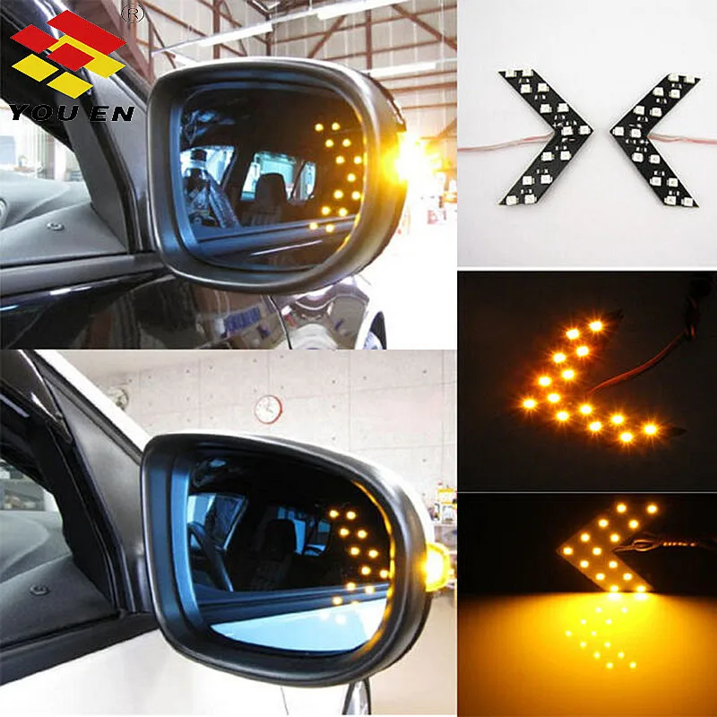 Светодиодный светильник YOUEN 14 SMD для зеркала заднего вида светодиодный