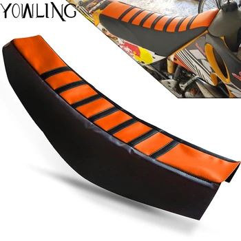 

FOR KTM SX SXF EXC EXCF XC XCF XCW XCFW 125 150 200 250 300 350 400 450 500 505 530 Motorcycle Ribbed Gripper Soft Seat Cover
