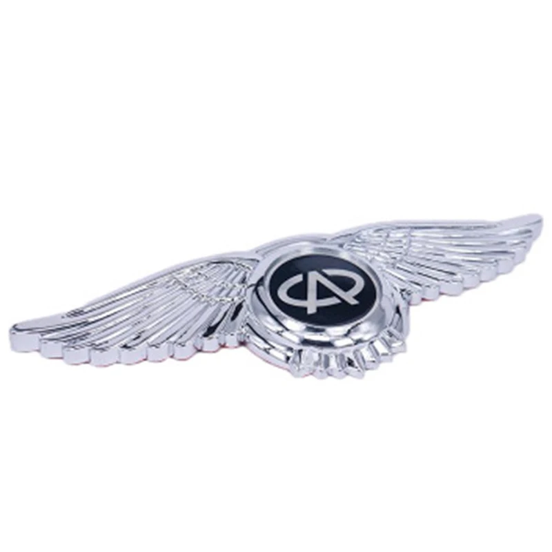 Для Chery Tiggo t11 2 3 5 7 Fulwin Amulet Fora A3 A5 Arrizo QQ хромированная эмблема на передний капот, наклейка из сплава, наружный Авто Декор