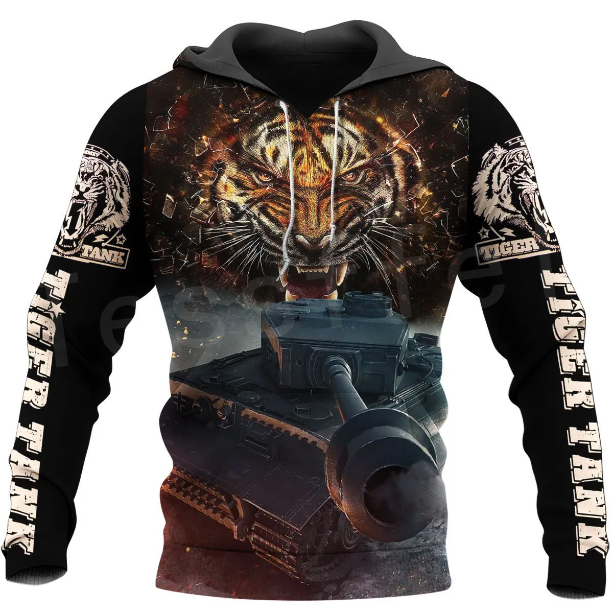 Tessвам Hot Games World of Tanks тигровые майки Забавный Новый Модный спортивный костюм 3DPrint