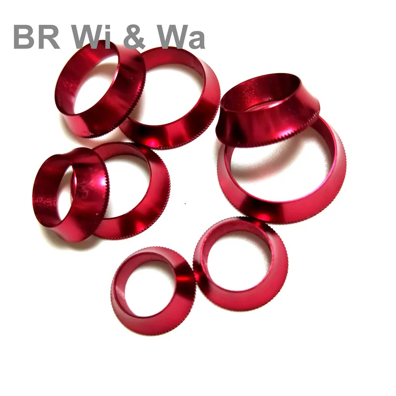 

BR Wi&Wa Fishing rod trim ring winding check Component DIY Rod Building Accessory mix size mix color