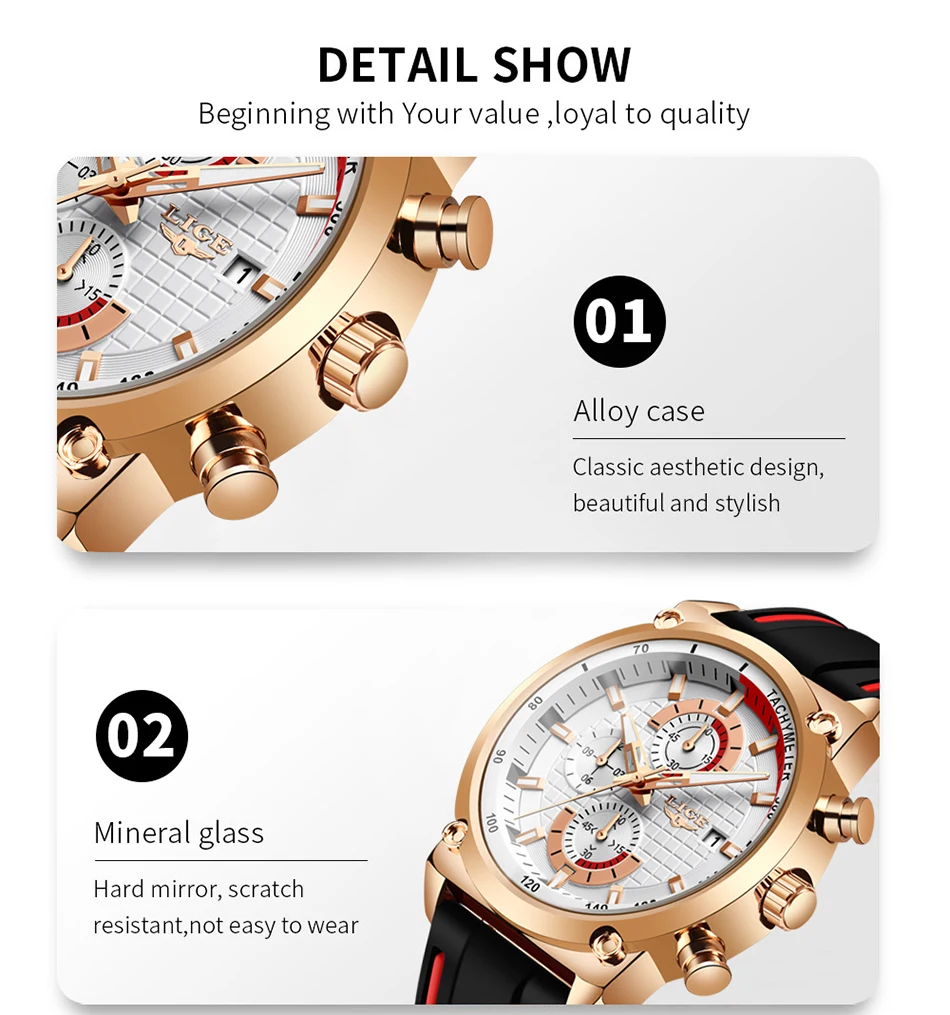 Reloj Hombre LIGE часы мужские s кварцевые часы Топ бренд Роскошные модные спортивные часы водонепроницаемые мужские часы Relogio Masculino+ коробка