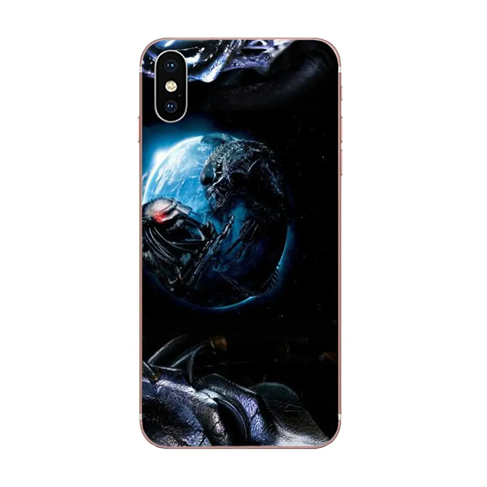 Чехлы Alien Vs Predator из ТПУ для iPhone SE2020 11 Plus Pro X XS Max XR 8 7 6S SE 4S 5 5C 5S|Бамперы| |