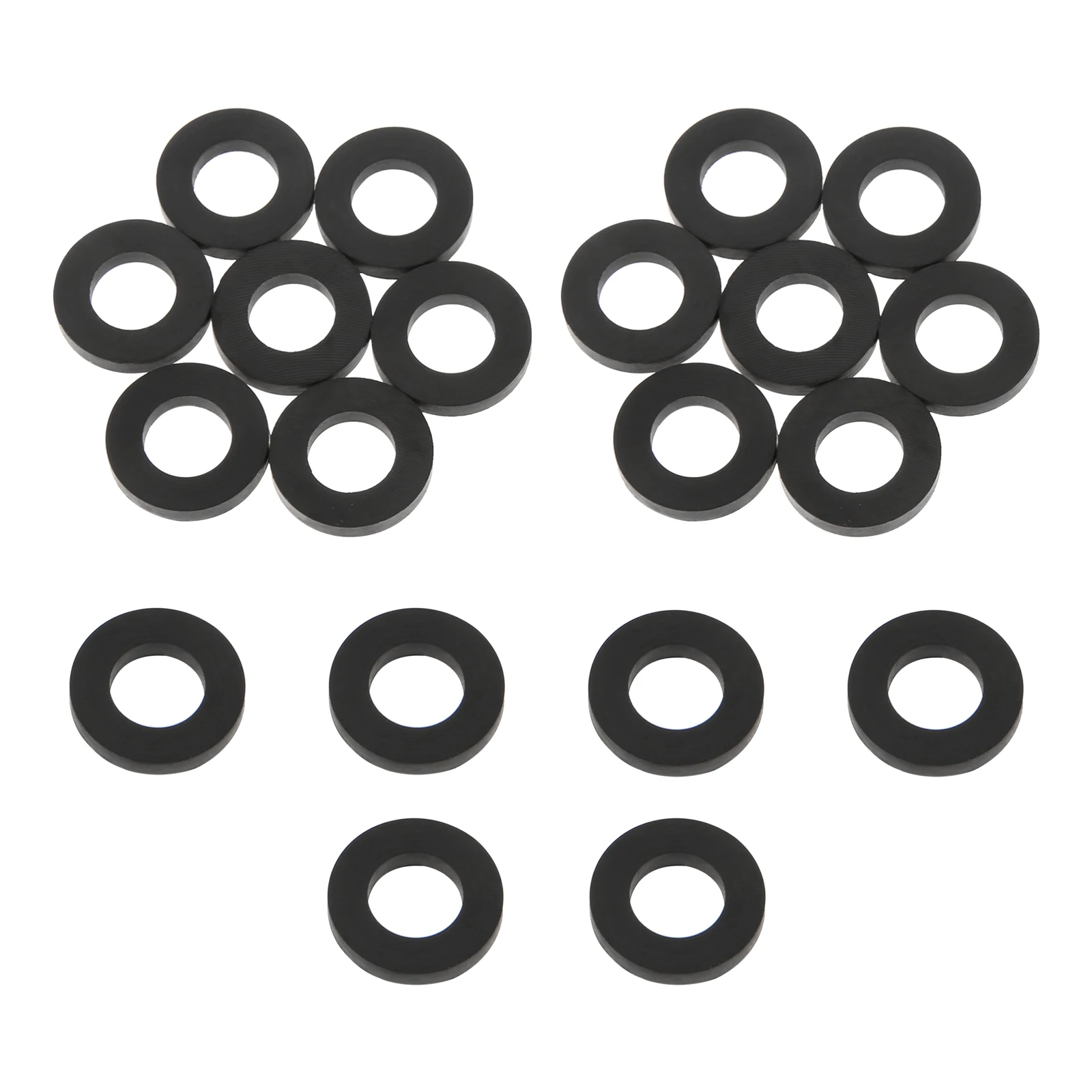 20Pcs Propane O-Ring Propane Gas Adapter Accessories Rubber Pipe Connector 0.716" Out Diameter Gas Leakage Prevent Soft Rubber propane tank refill adapter propane gas tank adapter gas connection angle adapter