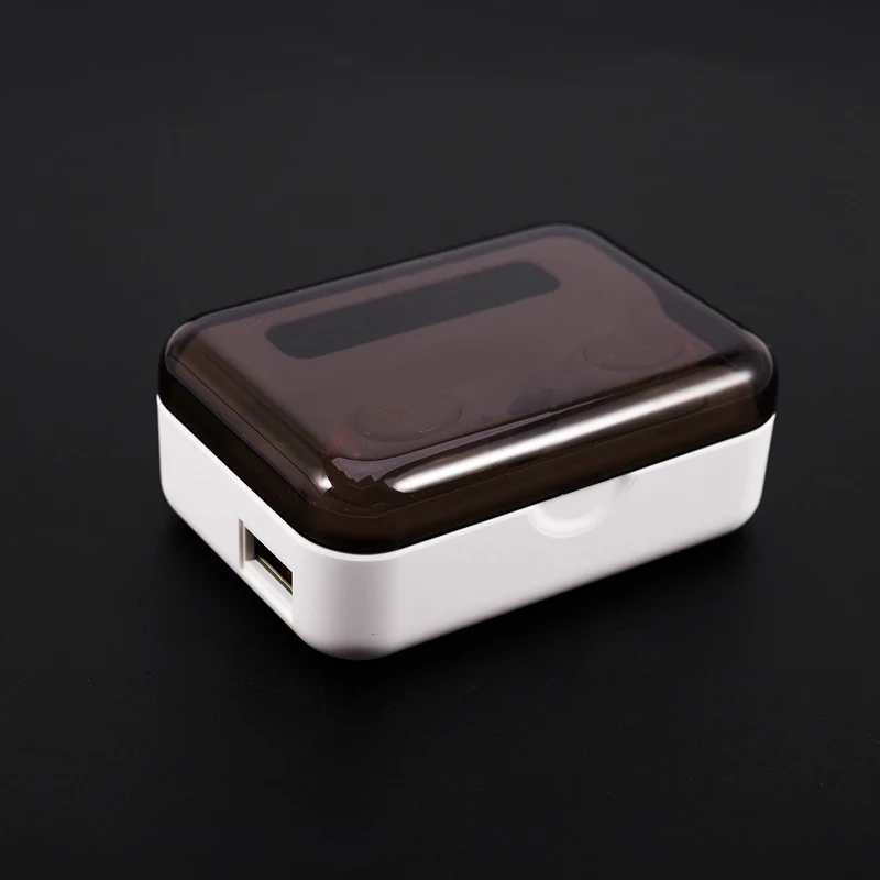 S590 Bluetooth Headset TWS Bluetooth 5 0 Stereo Contact Digital Display In Ear Waterproof Sports Wireless Headset