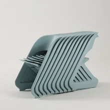 Легко хранить пластиковый стул/Штабелируемый праздничный стул/все пластиковые сделанные(полипропилен