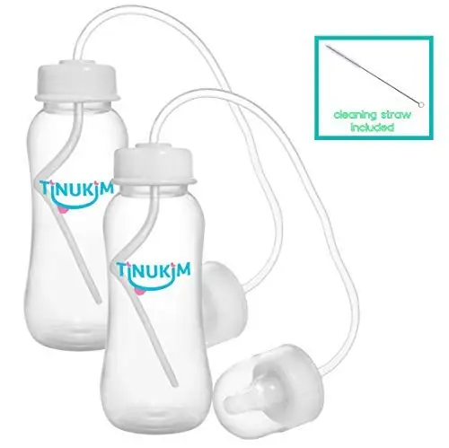 

Hands Free Baby Bottle - Anti-Colic Nursing System