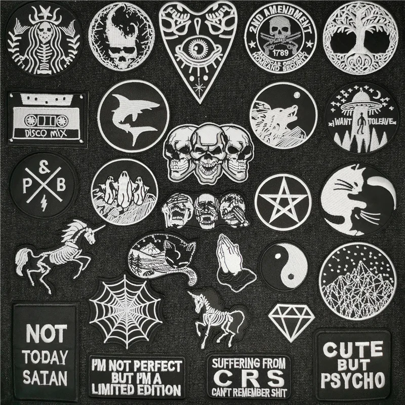 Notes Today Satan Patches: A Deep Dive into DIY Punk Embroidery for ...