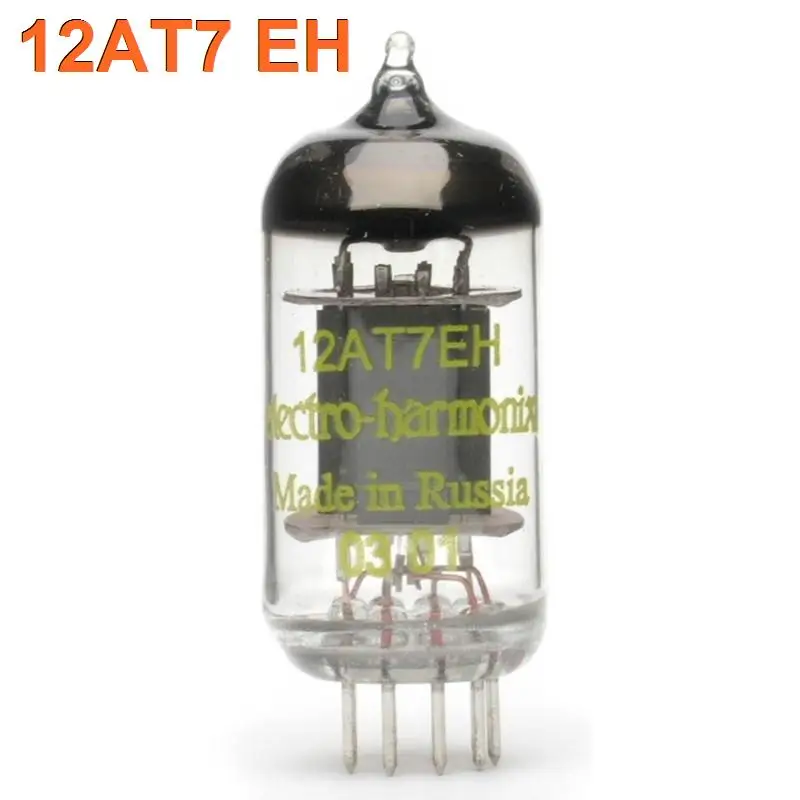 12AT7 1 шт Россия Electro Harmonix EH 12AT7 12AX7 12AU7 6922 Hi-Fi звуковая вакуумная трубка - Цвет: 12AT7