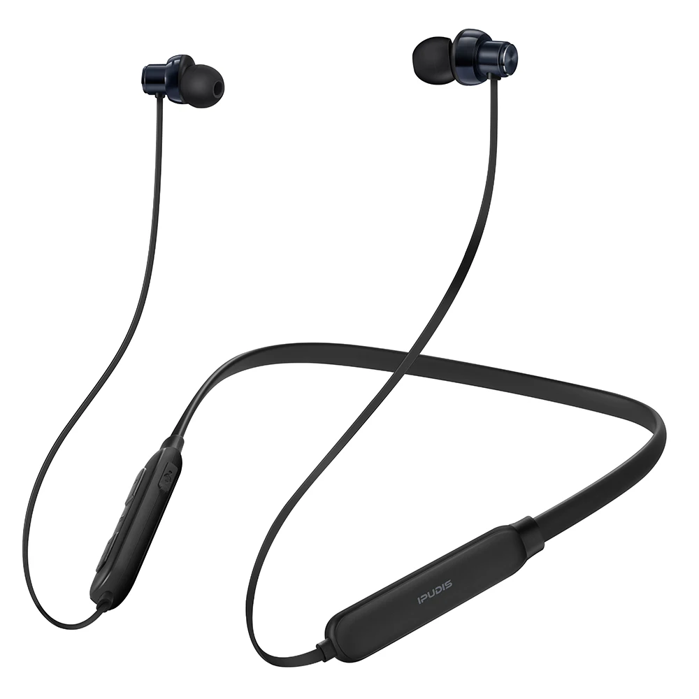 IPUDIS шейные Bluetooth наушники IPX5 водонепроницаемые спортивные Беспроводные