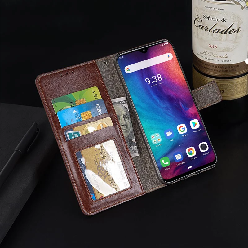 Для Ulefone Note 7P чехол роскошный Флип PU кошелек кожаный чехол для Ulefone Note 7P чехол Сумки с фоторамкой слот для карт 6,1 дюймов