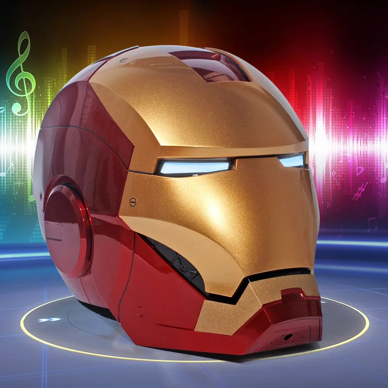 

Marvel Cosplay 1: 1 Props Voice Iron Man Helmet Mk7 Avengers Wearable Helmet