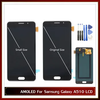 

Original Size AMOLED LCD for Samsung Galaxy A5 2016 A510F A510M A510FD A5100 A510Y LCD Display Touch Screen Digitizer Assembly